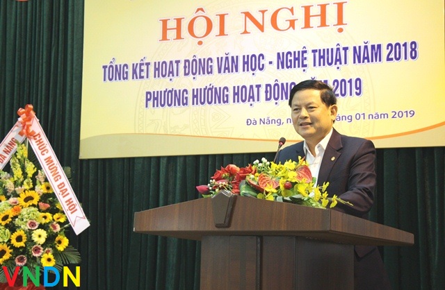 Hội nghị Tổng kết hoạt động Văn học - Nghệ thuật 2018